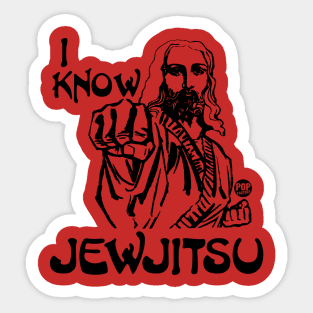 JEWJITSU Sticker
